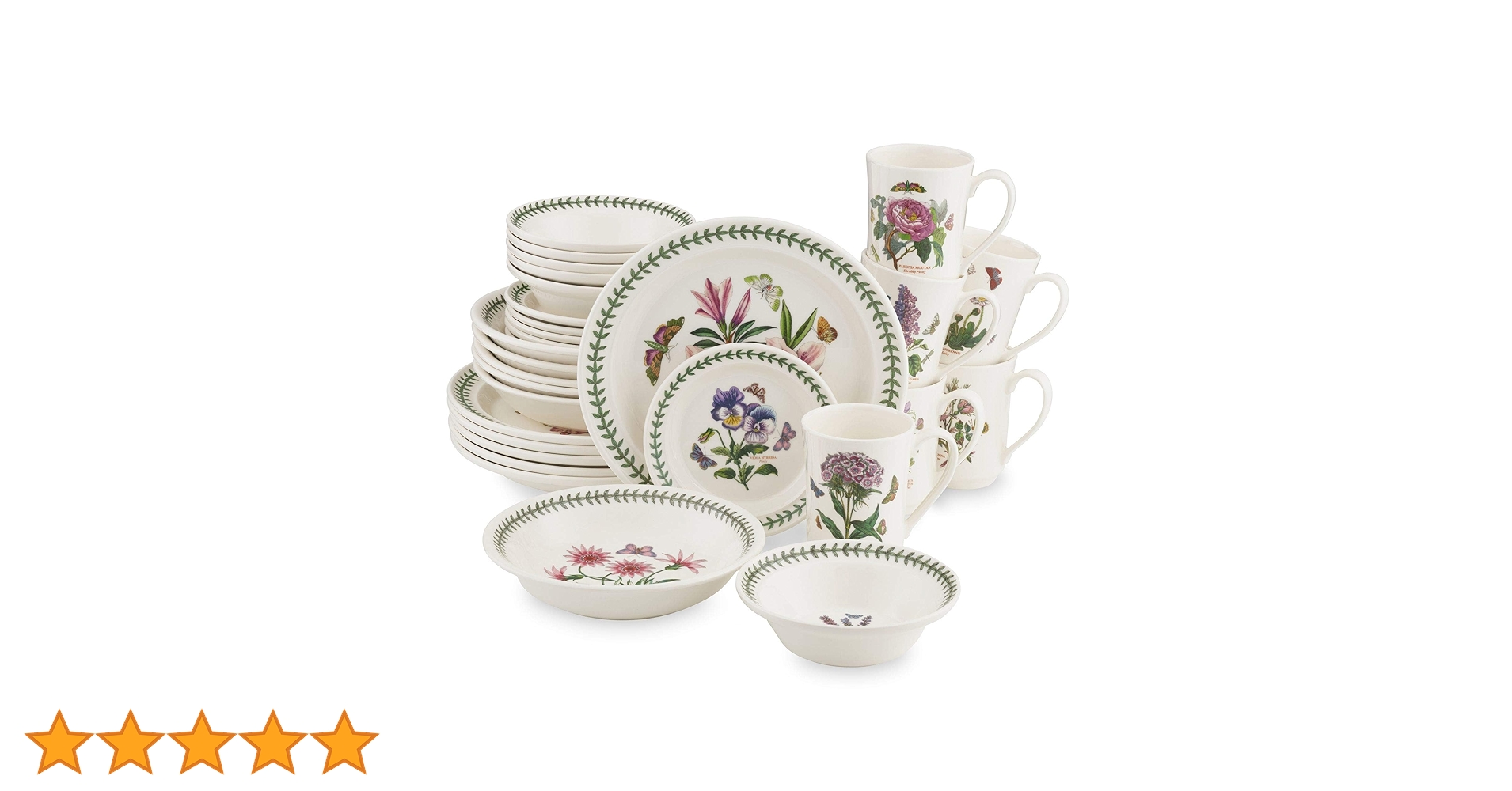 ポートメリオン　飾りポット　沢山の食器達 ポートメリオン 飾りポット 沢山の食器達